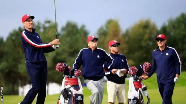 American Ryder Cup team member Jim Furyk