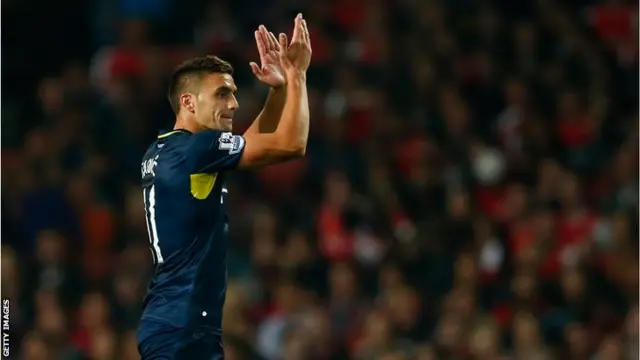 Southampton's Dusan Tadic celebrates