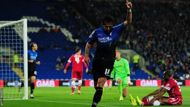 Bournemouth's Charlie Daniels celebrates