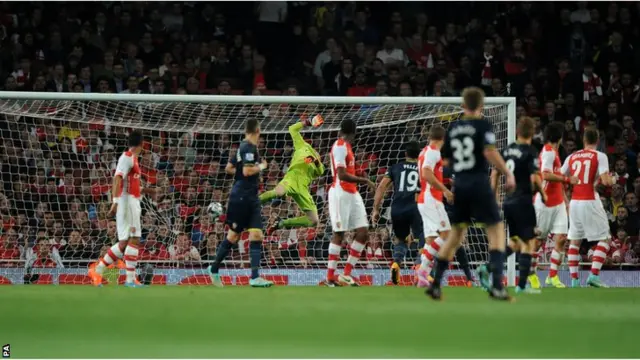 Southampton's Nathaniel Clyne scores Southampton's second goal