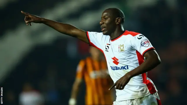 MK Dons Benik Afobe