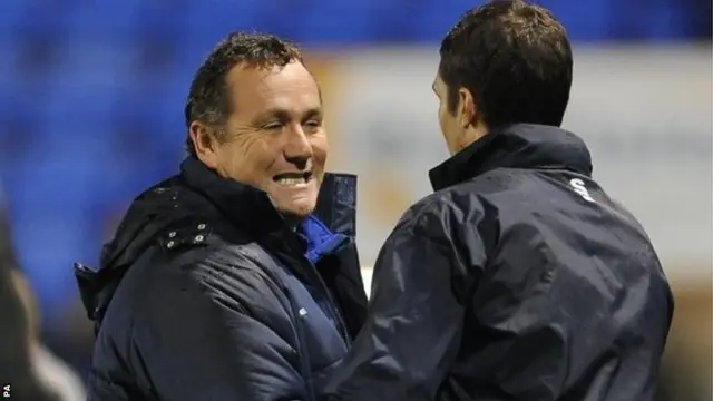 Micky Mellon (left)