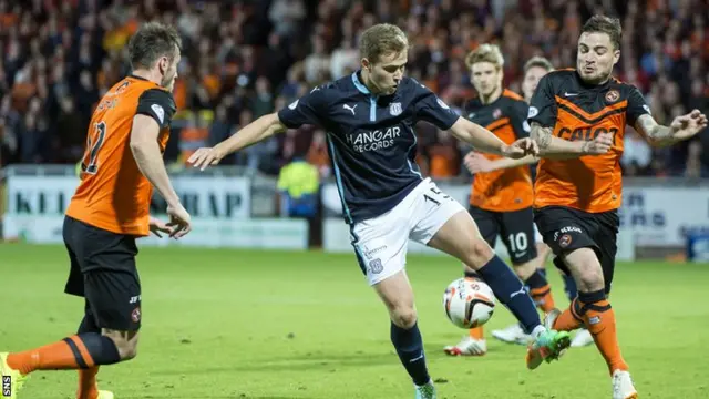 Dundee and Dundee United players