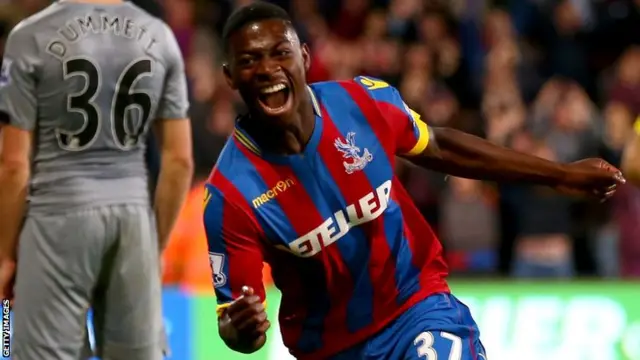 Sullay Kaikai equalises for Crystal Palace