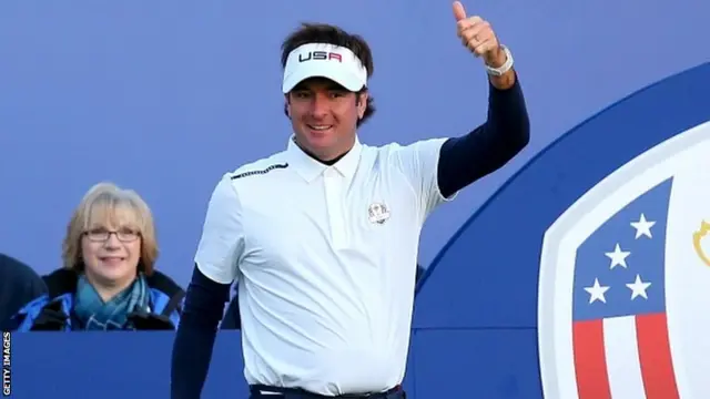 Bubba Watson of the United States