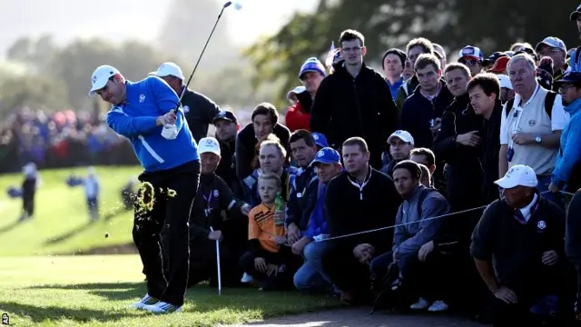 Europe's Stephen Gallacher