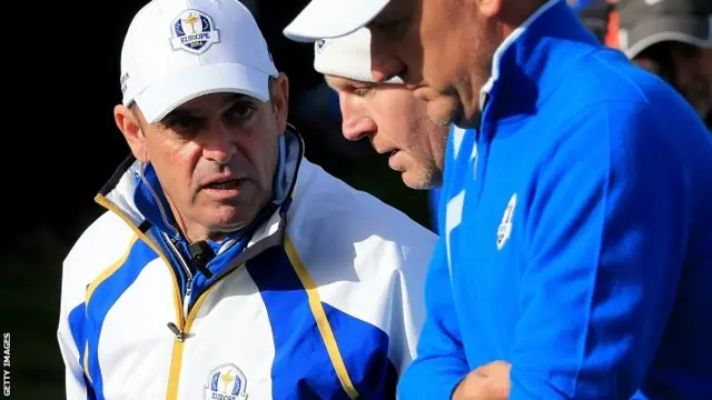 Europe team captain Paul McGinley