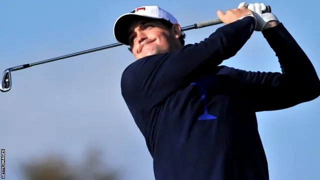 Keegan Bradley of Team US