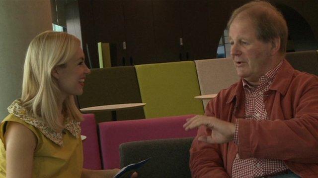 Michael Morpurgo and Hayley