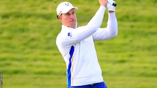 Henrik Stenson of Europe