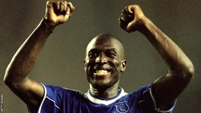 Former Everton striker Kevin Campbell