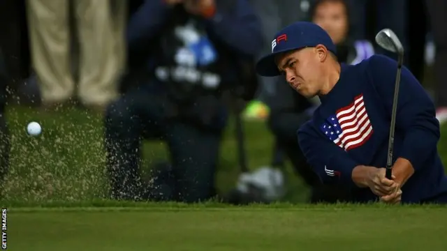 US Ryder Cup player Rickie Fowler