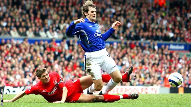 Steven Gerrard and Kevin Kilbane