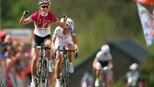 Pauline Ferrand-Prevot wins La Fleche Wallonne