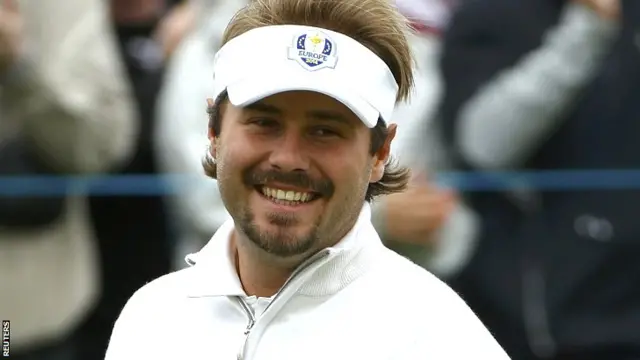 European Ryder Cup player Victor Dubuisson