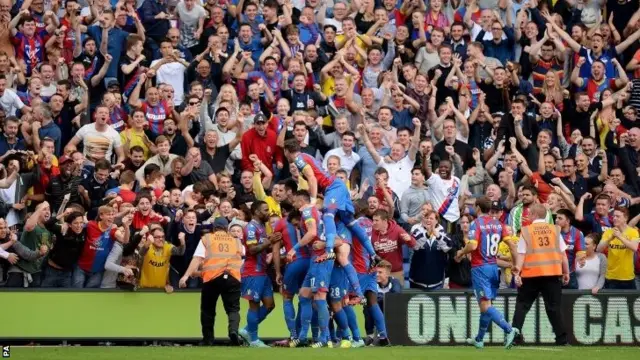 Crystal Palace celebrate