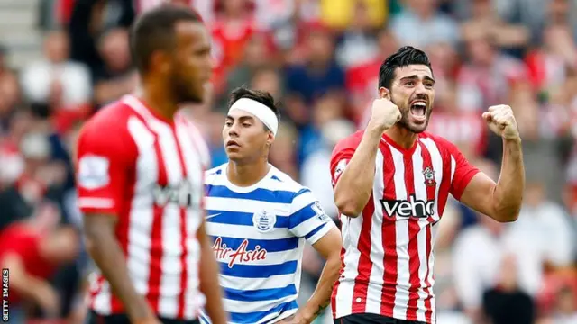 Graziano Pelle celebrates