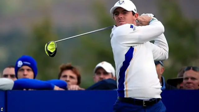 Europe's Rory McIlroy