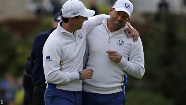 Rory McIlroy & Sergio Garcia