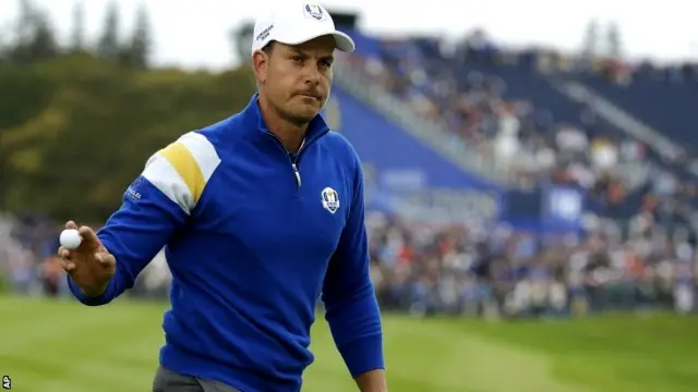 Europe's Henrik Stenson