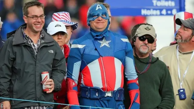 Captain America at the Ryder Cup