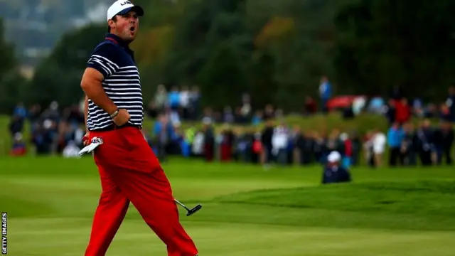 Patrick Reed of the United States