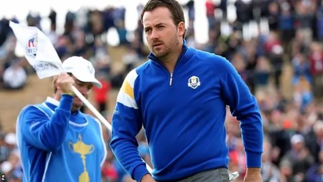 Europe's Graeme McDowell