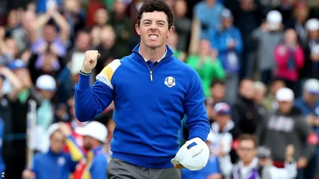 Europe's Rory McIlroy