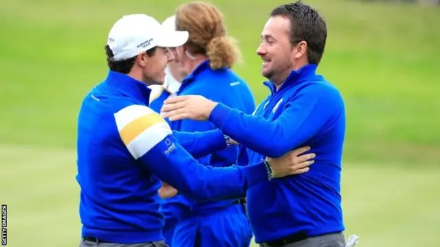 Graeme McDowell and Rory McIlroy