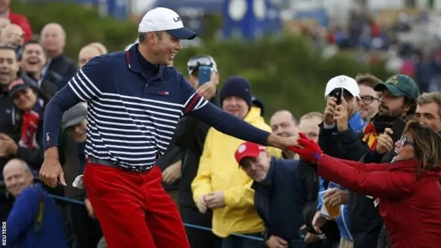 Matt Kuchar at the Ryder Cup