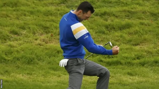 Martin Kaymer at the Ryder Cup