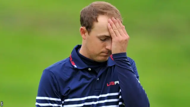 Jordan Spieth at the Ryder Cup