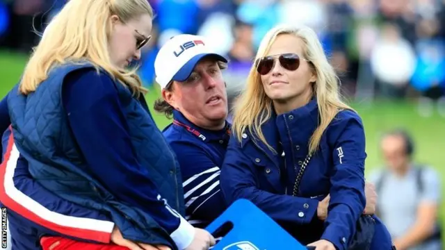 Phil Mickelson and wife Amy