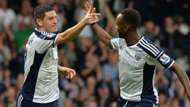 West Brom 4-0 Burnley