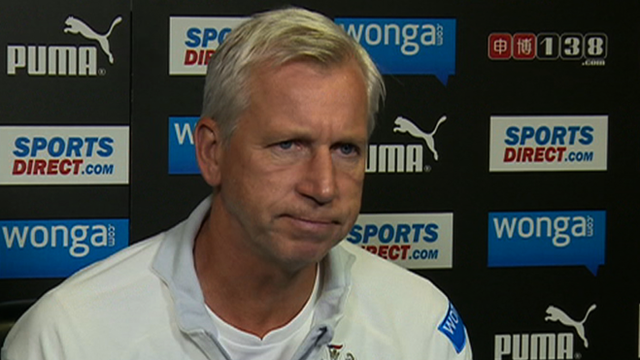 Newcastle manager Alan Pardew says his team will respond to recent pressure