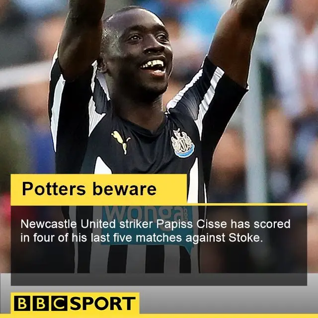 Newcastle United striker Papiss Cisse