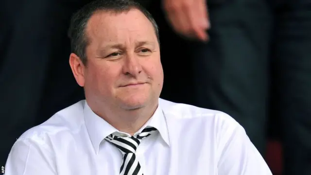 Newcastle United owner Mike Ashley