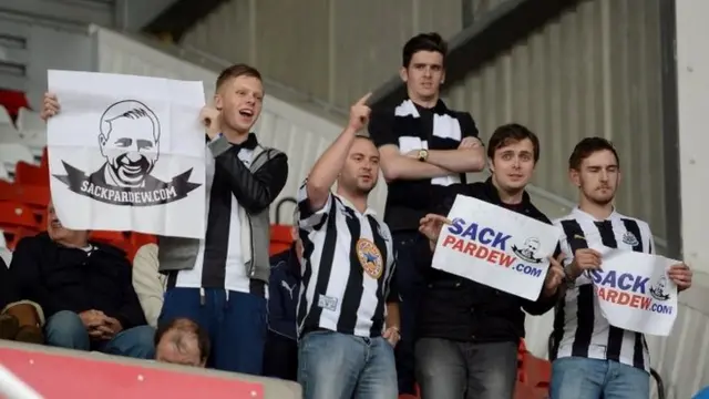 Newcastle fans