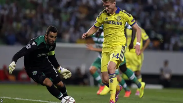 Chelsea striker Andre Schurrle