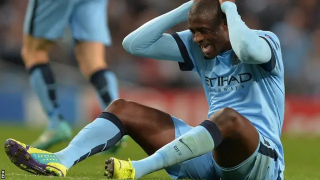 Manchester City's Yaya Toure