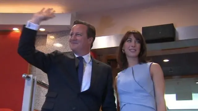 David and Samantha Cameron