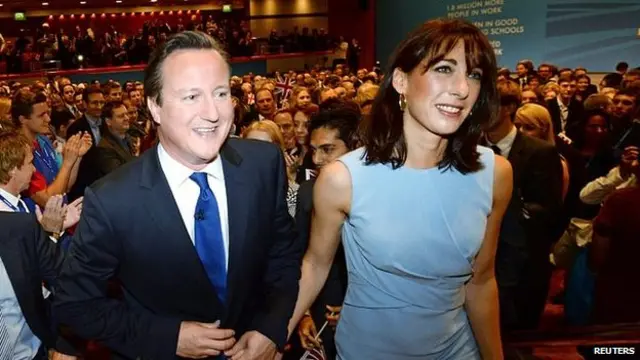 David and Samantha Cameron