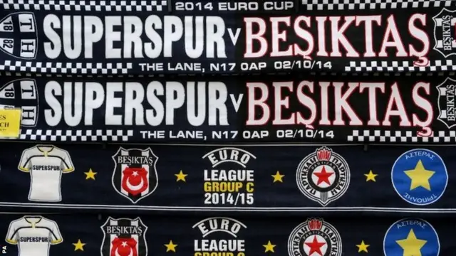 Tottenham v Besiktas