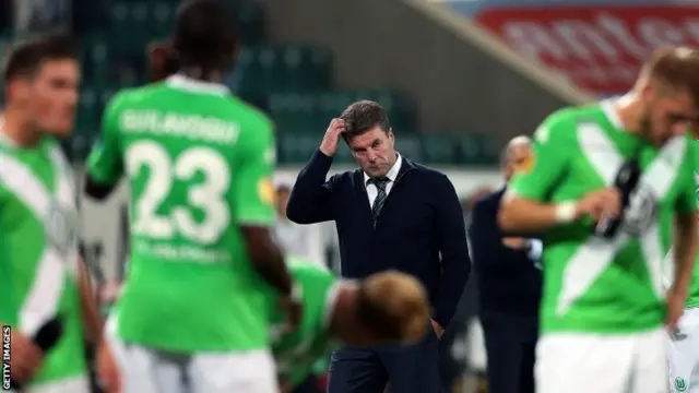 Wolfsburg head coach Dieter Hecking