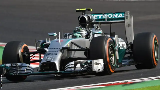 Nico Rosberg at Suzuka