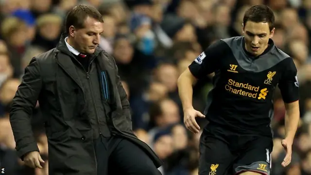 Stewart Downing and Brendan Rodgers