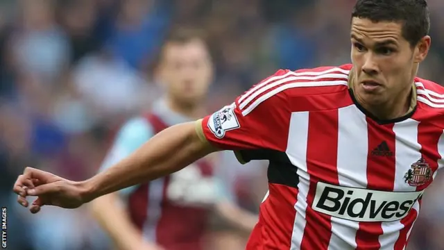 Sunderland midfielder Jack Rodwell