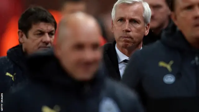 Newcastle United manager Alan Pardew