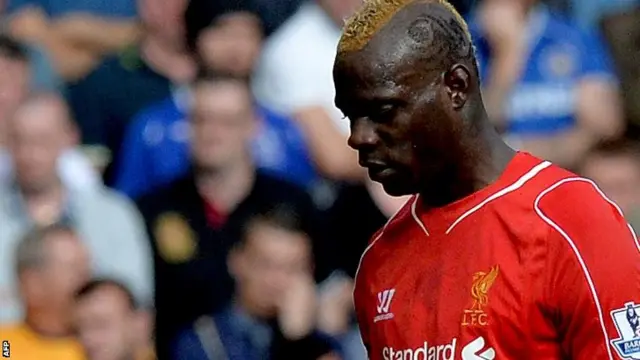 Liverpool striker Mario Balotelli