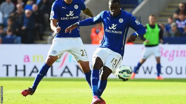 Jeffrey Schlupp scores for Leicester